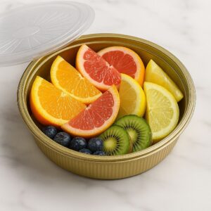 3. Citrus Plate 🍊🍋 – Orange, pamplemousse, citron